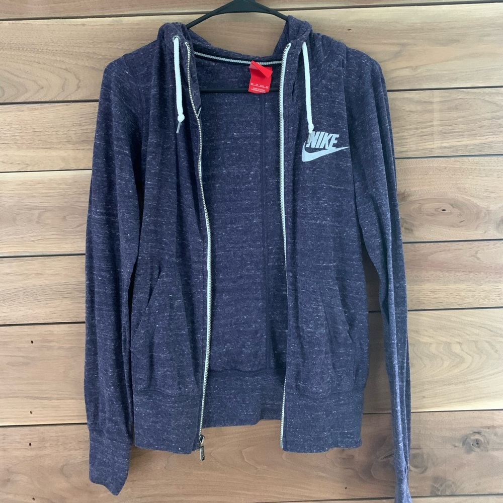 Purple Nike Zip-Up